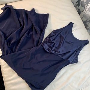 Tahari Deep Purple Gown